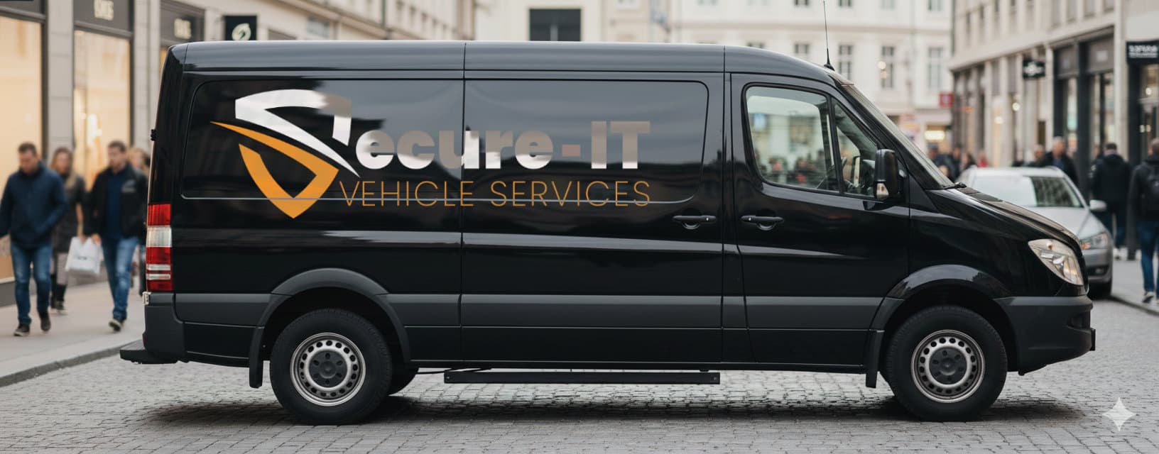 Secure-It branded installation van