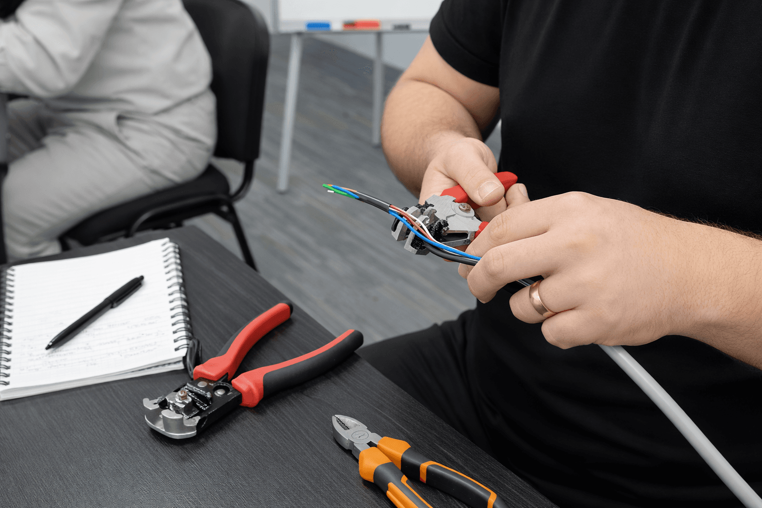 Tools used during installation training